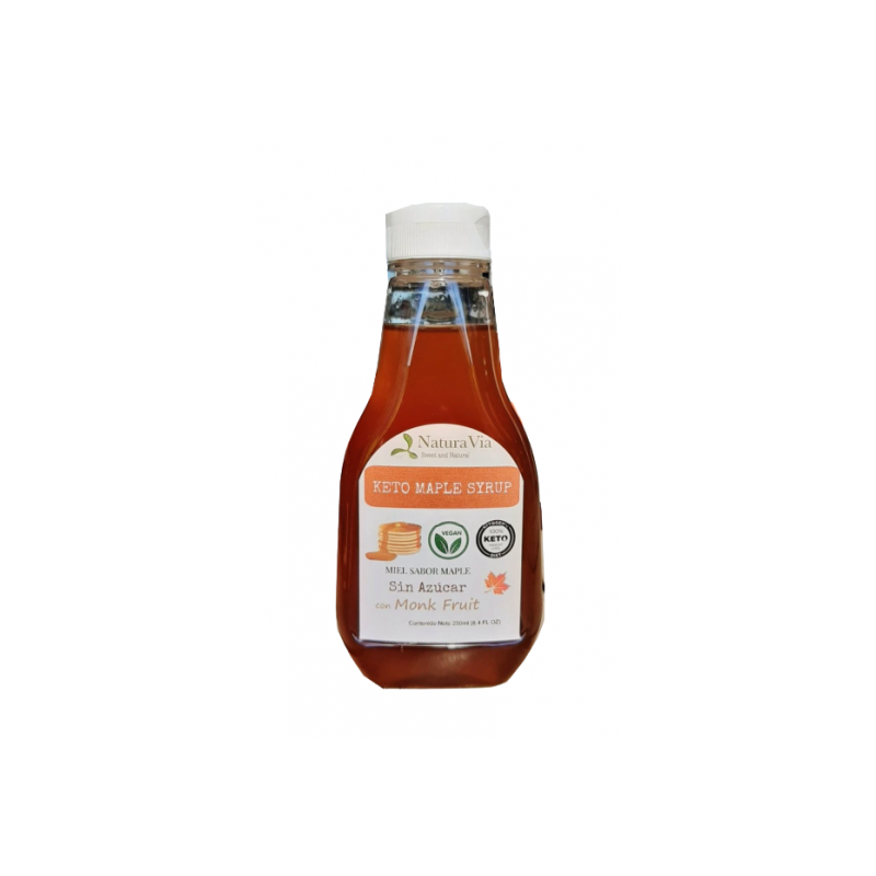 Jarabe Sabor Maple Keto Natura Via 250 ml