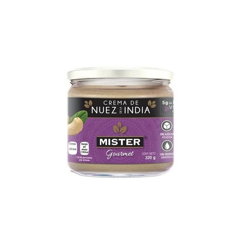 Crema de Nuez de la India Mister Gourmet 320 g